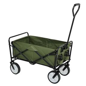 Sulankstomas sodo karutis Fancy Garden Tyrs, metalas, žalia sp., 145 l