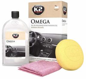 Automobilių prietaisų skydelio valiklis, rinkinys K2 Omega, 0.5 l, 3 vnt.