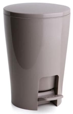 Prügikast Tatay Diabolo, pruun v., 5 l, 28.2 cm x 21 cm