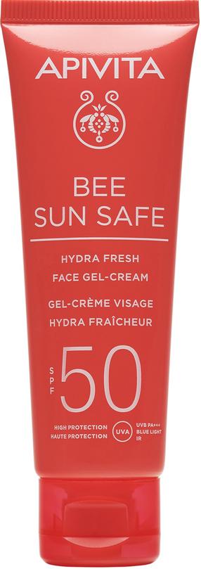 Средство для ухода за загаром для лица Apivita Bee Sun Safe Hydra Fresh SPF50, 50 мл