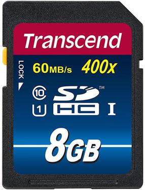 Atminties kortelė Transcend, 8 GB