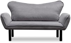 Dīvāns-gulta Hanah Home Chatto 859FTN1229, pelēka krās., 140 x 65 cm x 70 cm