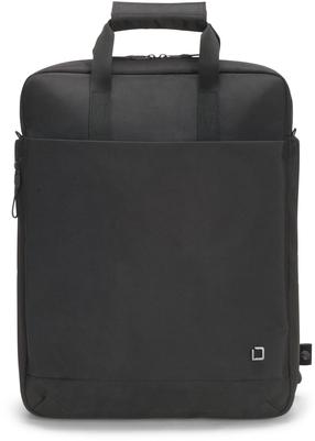 Nešiojamo kompiuterio krepšys Dicota Eco Tote Bag Motion, juoda sp., 13-15.6"