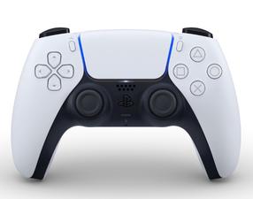 Spēļu kontrolieris Sony DualSense, balta krās./melna krās.