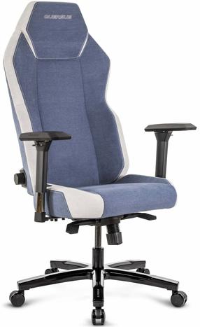 Spēļu krēsls Quersus Vaos 3.5, 50 x 45 x 124.5 - 134 cm, sapphire blue krās.