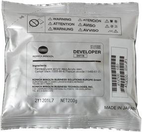 Tintes printera kasetne Konica Minolta DV-116 (A1UC550), melna krās.