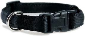 Kaelarihm koertele Zolux Cushion, must v., 360 - 520 mm x 20 mm, 36-52