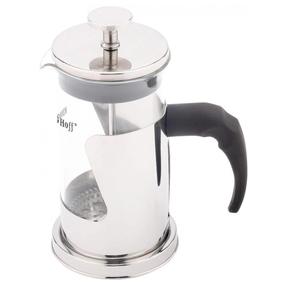 Kavinukas French Press King Hoff, 0.8 l, sidabro sp.