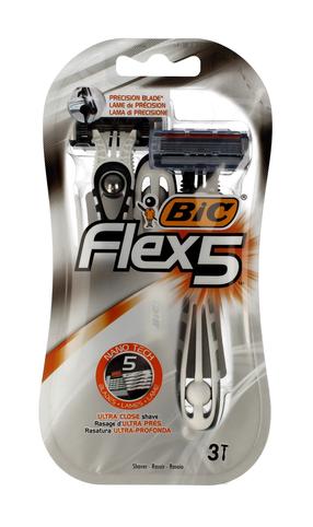 Skuveklis Bic Flex 5, 3 gab