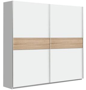 Skapis Forte Winner Plus WNPS323E1-Q89, ozola krās./balts krās., 61.2 cm x 200.1 cm x 209.7 cm