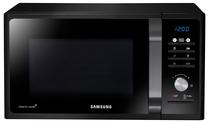 Mikrobangų krosnelė Samsung MG23F301TAK/BA, su apšvietimu, juoda sp., 800 W Prekė su pažeista pakuote.