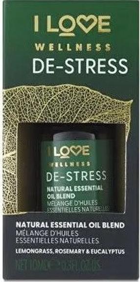 Eeterlik õli I Love De-Stress, 10 ml Roheline v.
