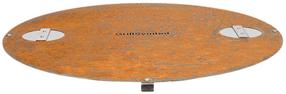 Laužo ugniakuro dangtis Petteri Wiimaa GrillSymbol Luna, 79 cm x 79 cm x 0.2 cm