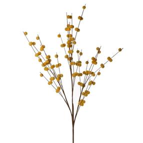 Dirbtinė šakelė Flore 695, geltona sp., 89 cm