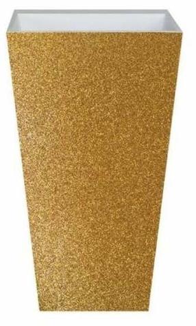Vonios praustuvas Besco Vera Glam, mineralinis liejinys mineral durabe, 50 cm x 40 cm x 85 cm, aukso sp.