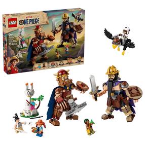 Konstruktorius LEGO® One Piece Dorry prieš Brogy – Mažojo sodo milžinai 75644, 733 vnt.