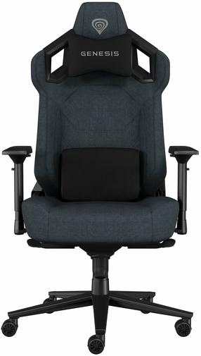 Игровой стул Genesis Nitro 800, 50 x 52 x 130 - 136 см, черный цв./серый цв.