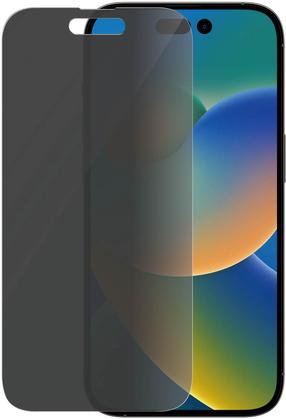 Tālruņa ekrāna aizsargstikls PanzerGlass Classic Fit Privacy for iPhone 14 Pro, 6.1 "