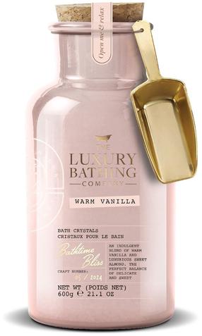 Vannas sāls The Luxury Bathing Company Warm Vanilla, 600 g