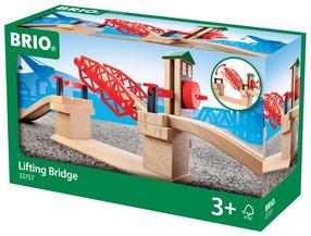 Rotaļu vilciens Brio Lifting Bridge 33757, daudzkrāsaina
