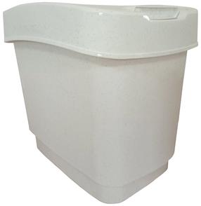 Rūšiavimo šiukšliadėžė Jotta Domino, 15 l, balta sp./pilka sp.