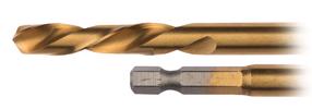 Metalo grąžtas Makita B-50968, metalas, hss-tin, hex, 5.5 mm x 7.8 cm