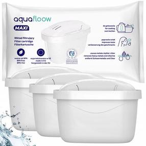Veefiltrikassett AquaFloow Maxi, 3 tk