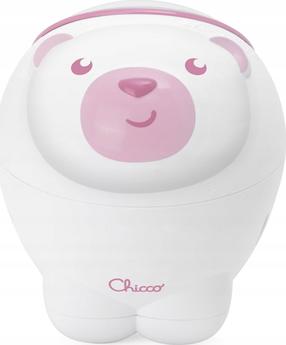 Настенный и потолочный проектор Chicco Polar Bear, белый цв./розовый цв.
