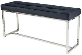 Suoliukas Festina, juodas/chromo, 99 cm x 30 cm x 45 cm