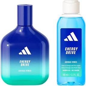 Dāvanu komplekts vīriešiem Adidas Vibes Energy Drive, 2 gab.