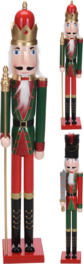 Kalėdinė dekoracija Nutcracker DH8022240, 106 cm, įvairių spalvų/(spalva/dizainas parenkami atsitiktine tvarka)