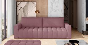 Sofa Lazaro Mat Velvet 63, rožinė sp., 97 x 247 cm x 92 cm