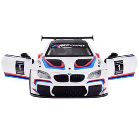 Mänguasja võidusõiduauto MSZ BMW M6 GT3 ZA4613, valge v.