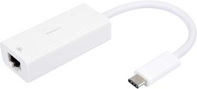 Adapteris Vivanco USB-C RJ45 USB-C, RJ-45, 0.01 m, balta krās.