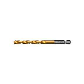 Grąžtas Forte Tools, metalas, hss-co, šešiakampis, 6 mm x 10 cm