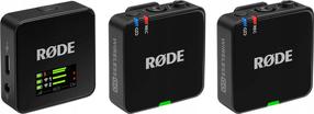 Mikrofons Røde Wireless Go III, melna krās.