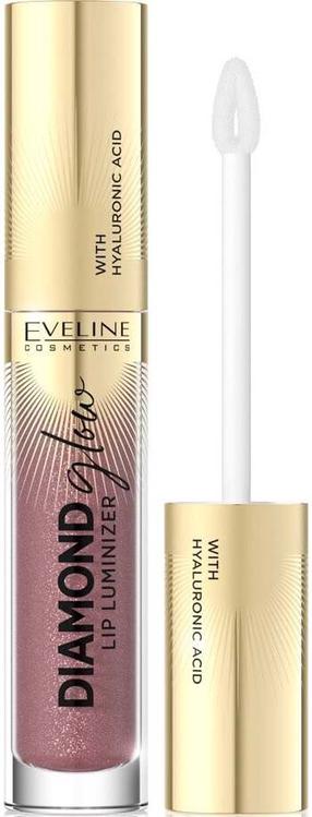 Lūpų blizgis Eveline Diamond Glow Lip Luminizer, 4.5 ml, 11 rose nude