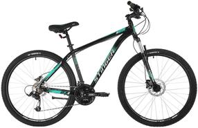 Velosipēds kalnu Stinger Element PRO, 27.5 ", 16" rāmis, melna krās./zaļa krās.