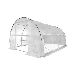 Arkveida siltumnīca ar ventilācijas atverēm, politelēns, 3 x 2 m, balta krās.