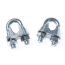 Lyno suspaudiklis Haushalt ZN, 2DD, cinkuota, metalas, Ø 1.3 cm, 2 vnt.