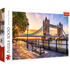 Пазл Trefl London Tower Bridge, 48 см x 68.3 см, 1000 шт., многоцветный