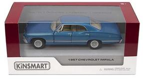 Игрушечная машина Kinsmart 1967 Chevrolet Impala KT5418, 1:43, синий цв.