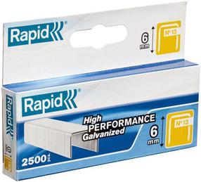 Skava Rapid 11830725, 6 mm x 10.6 mm, 2500 gab.