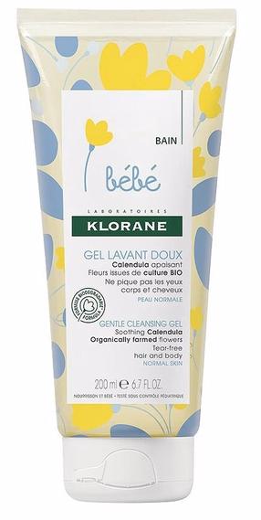 Dušo želė Klorane Bebe, 1538-04936, 200 ml