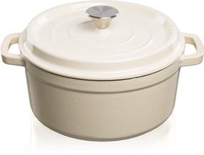 Katls Grand feu FEUMWHITE, Ø24 cm, 3.5 l, balta krās.