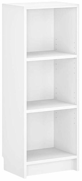 Knygų lentyna Kalune Design Bili 3, balta sp., 105 cm x 40 cm x 28 cm