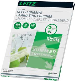 Laminēšanas plēve Leitz iLam, 80 μm x 303 mm x 216 mm, 100 gab.