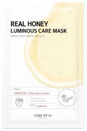 Veido kaukė Some By Mi Real Honey Luminous Care, 20 g