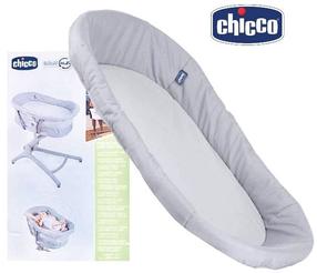 Čiužinys lopšiui Chicco Baby Hug 65 x 38 cm, pilka sp.