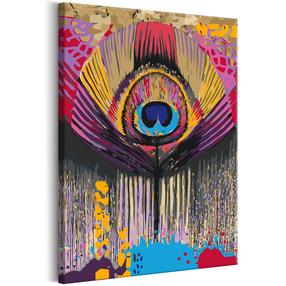 Maalimine numbrite järgi Artgeist Peacock Composition KR42, mitmevärviline, 40 x 60 cm